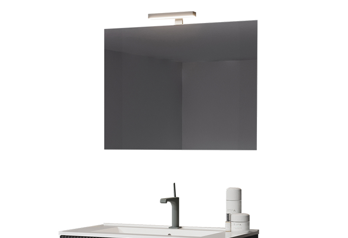 Το σετ τοποθετημένο σε ένα μπάνιο